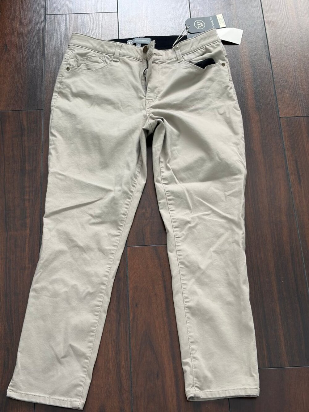 NWT Wit & Wisdom High Rise Ankle Skimmer Pants size 8